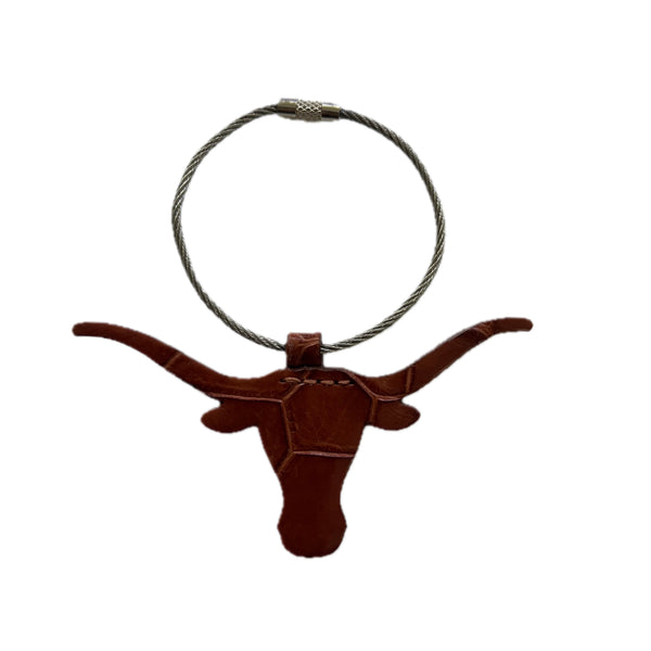 LONGHORN KEYCHAINS - DOUBLE SIDED - MADE TO ORDER