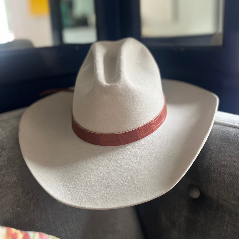 ALLIGATOR HAT BAND - ASSORTED COLORS - IN STOCK NOW