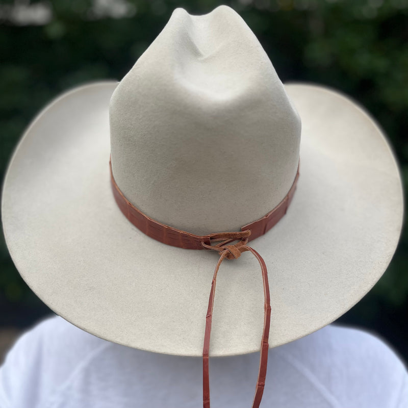 ALLIGATOR HAT BAND - ASSORTED COLORS - IN STOCK NOW