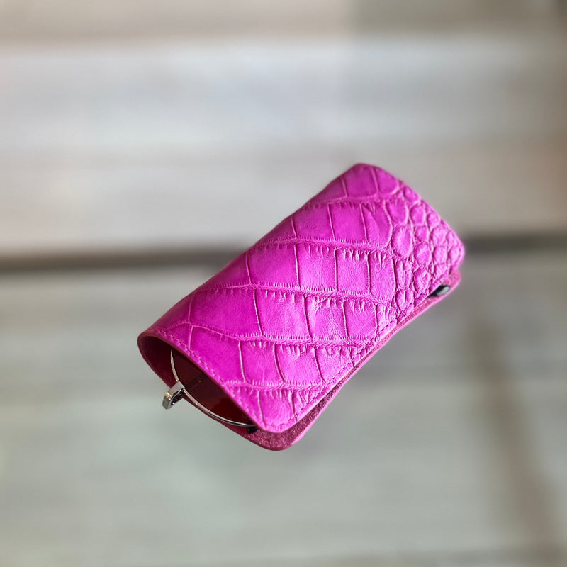 MAGNETIC GLASSES CASE - ASSORTED COLORS  - IN STOCK NOW