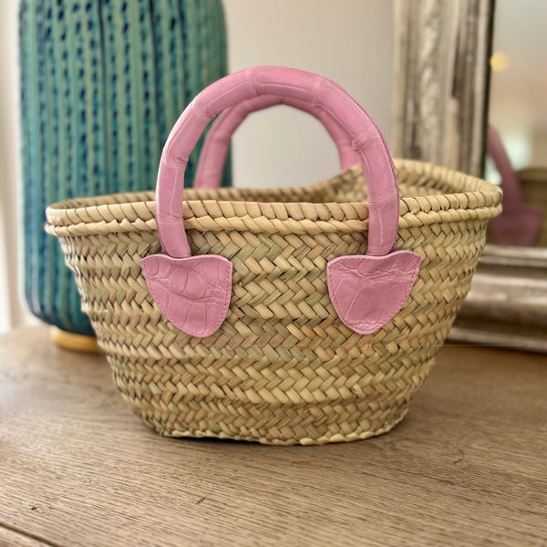 MINI FRENCH MARKET TOTE - ASSORTED COLORS -  IN STOCK NOW