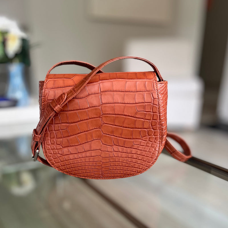 MINI ANTELOPE CROSSBODY - COGNAC MATTE  - IN STOCK NOW