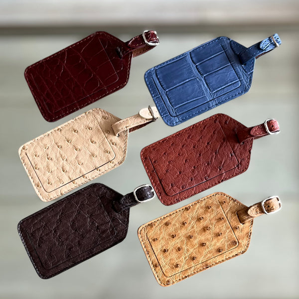 LUGGAGE TAGS - ASSORTED COLORS - IN STOCK