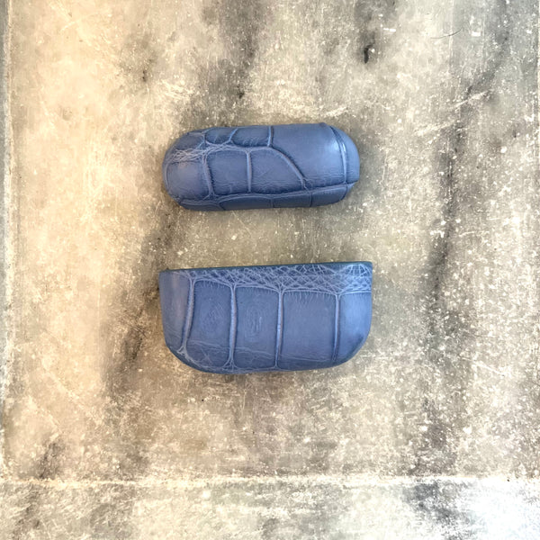 AIRPOD PRO CASE - COLUMBIA BLUE MATTE ALLIGATOR - IN STOCK NOW