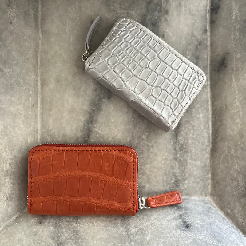 MINI ZIPPER WALLETS - ASSORTED COLORS  - IN STOCK NOW