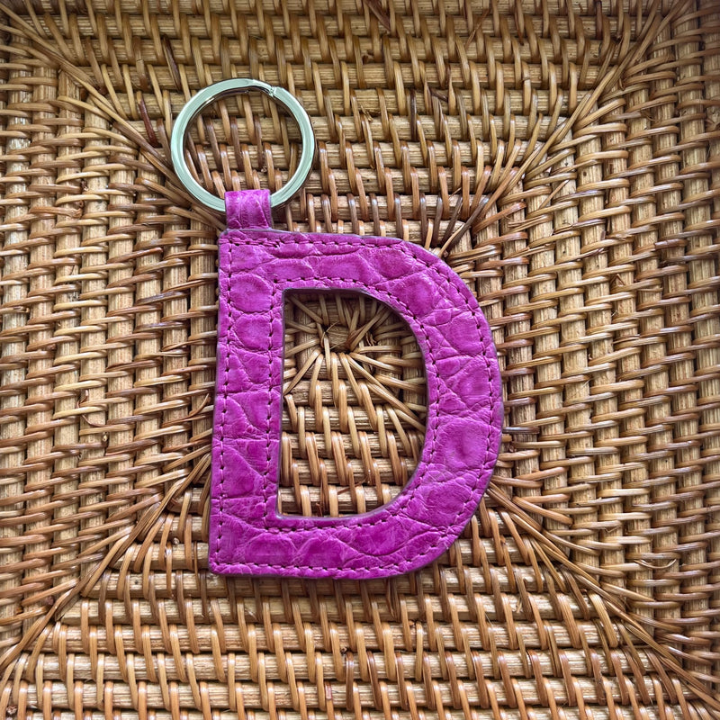 LETTER KEYCHAINS - ASSORTED COLORS - IN STOCK NOW