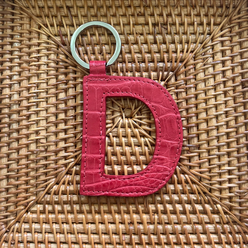 LETTER KEYCHAINS - ASSORTED COLORS - IN STOCK NOW