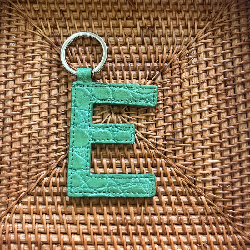 LETTER KEYCHAINS - ASSORTED COLORS - IN STOCK NOW