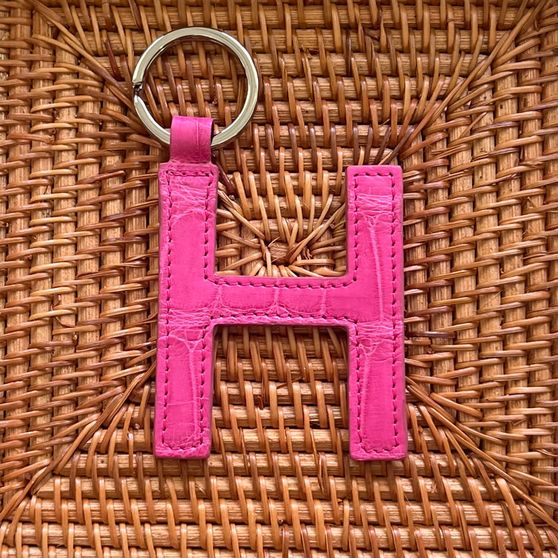 LETTER KEYCHAINS - ASSORTED COLORS - IN STOCK NOW