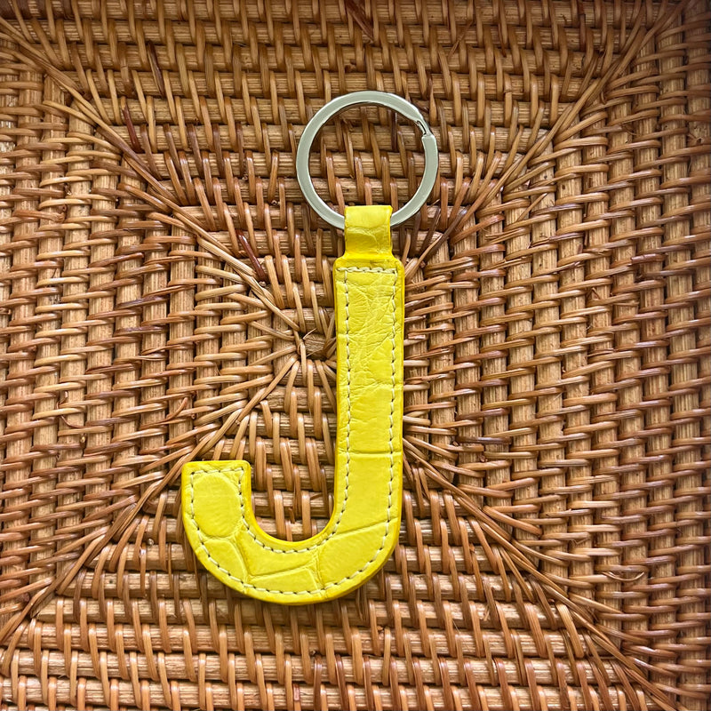 LETTER KEYCHAINS - ASSORTED COLORS - IN STOCK NOW