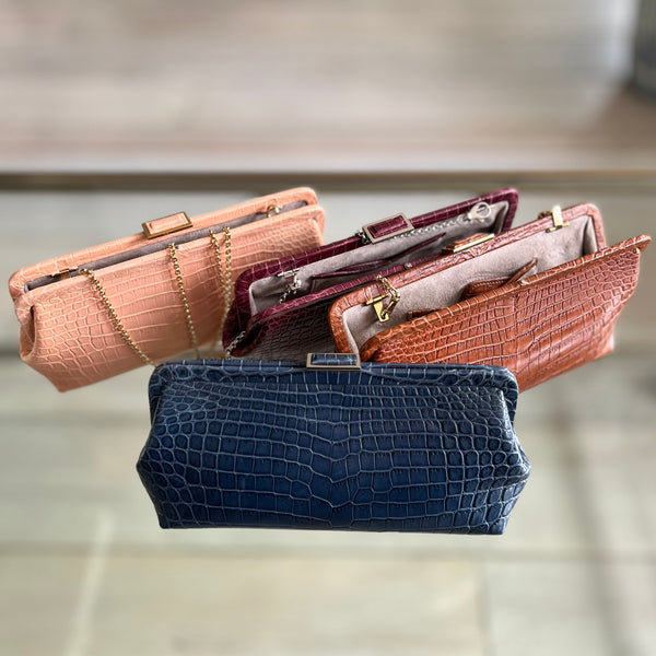 CALISTA CLUTCH - ASSORTED COLORS - IN STOCK NOW