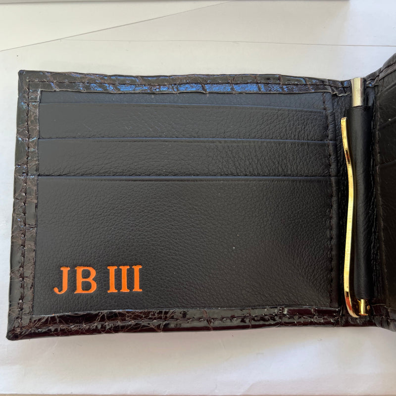 SLIMFOLD MONEY CLIP WALLET - MADE TO ORDER