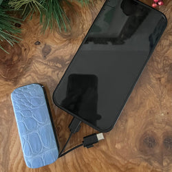 MYCHARGE MINI CHARGER IN ALLIGATOR - MADE TO ORDER