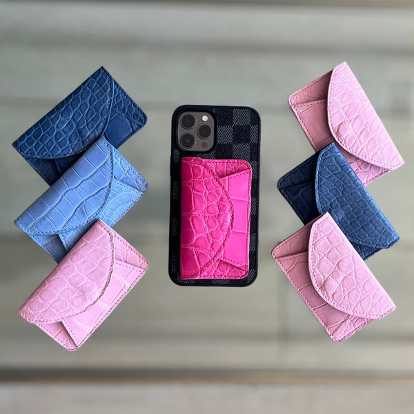 PHONE CASE WALLET -ASSORTED COLORS - IN STOCK NOW