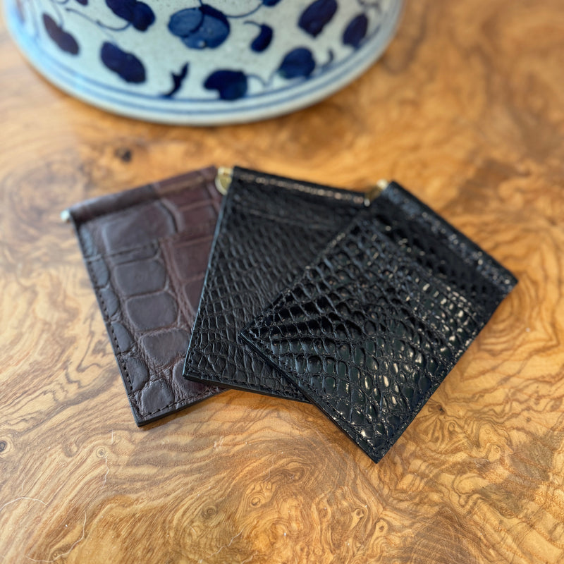 BCK MONEY CLIP WALLETS - ASSORTED COLORS  - IN STOCK NOW