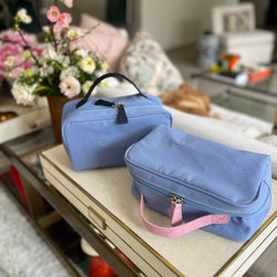 TOILETRY BAG - ASSORTED COLORS  - IN STOCK NOW