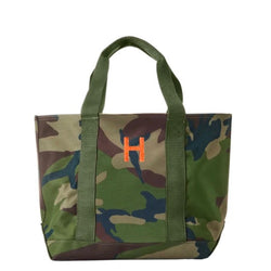 MINI HUNTING TOTE WITH ONE ALLIGATOR LETTER - ASSORTED COLORS