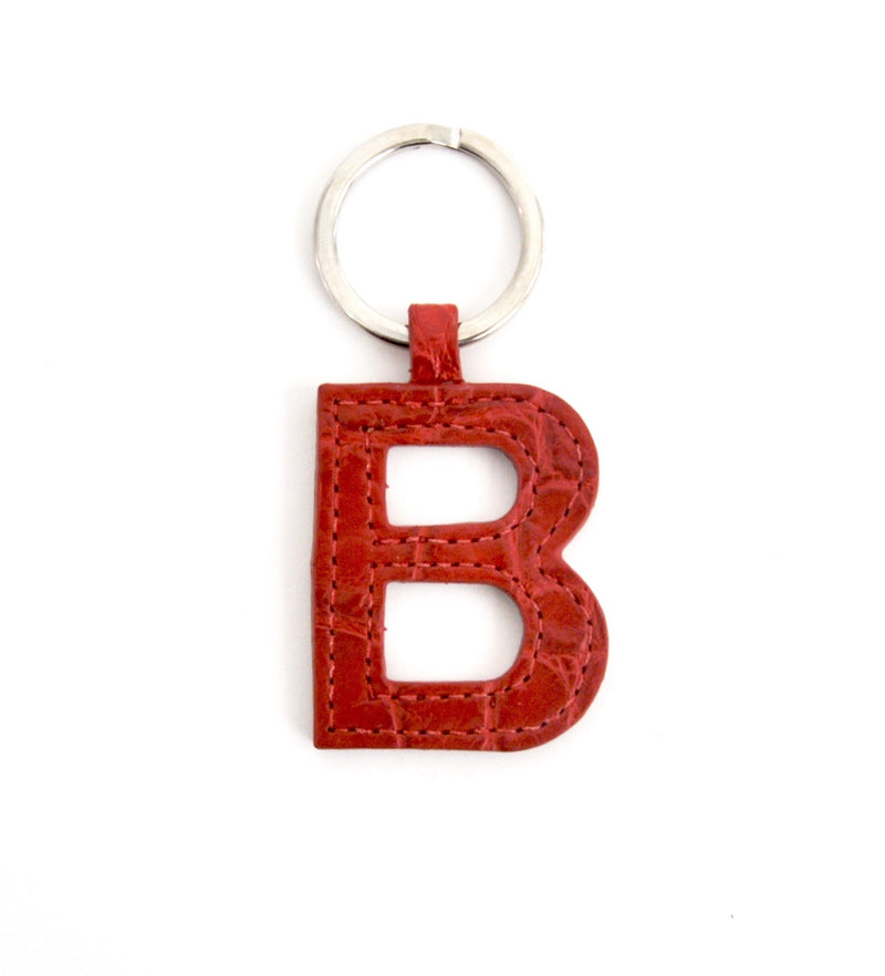 MINI LETTER KEYCHAIN, SINGLE SIDED - CONTRACT TANNING