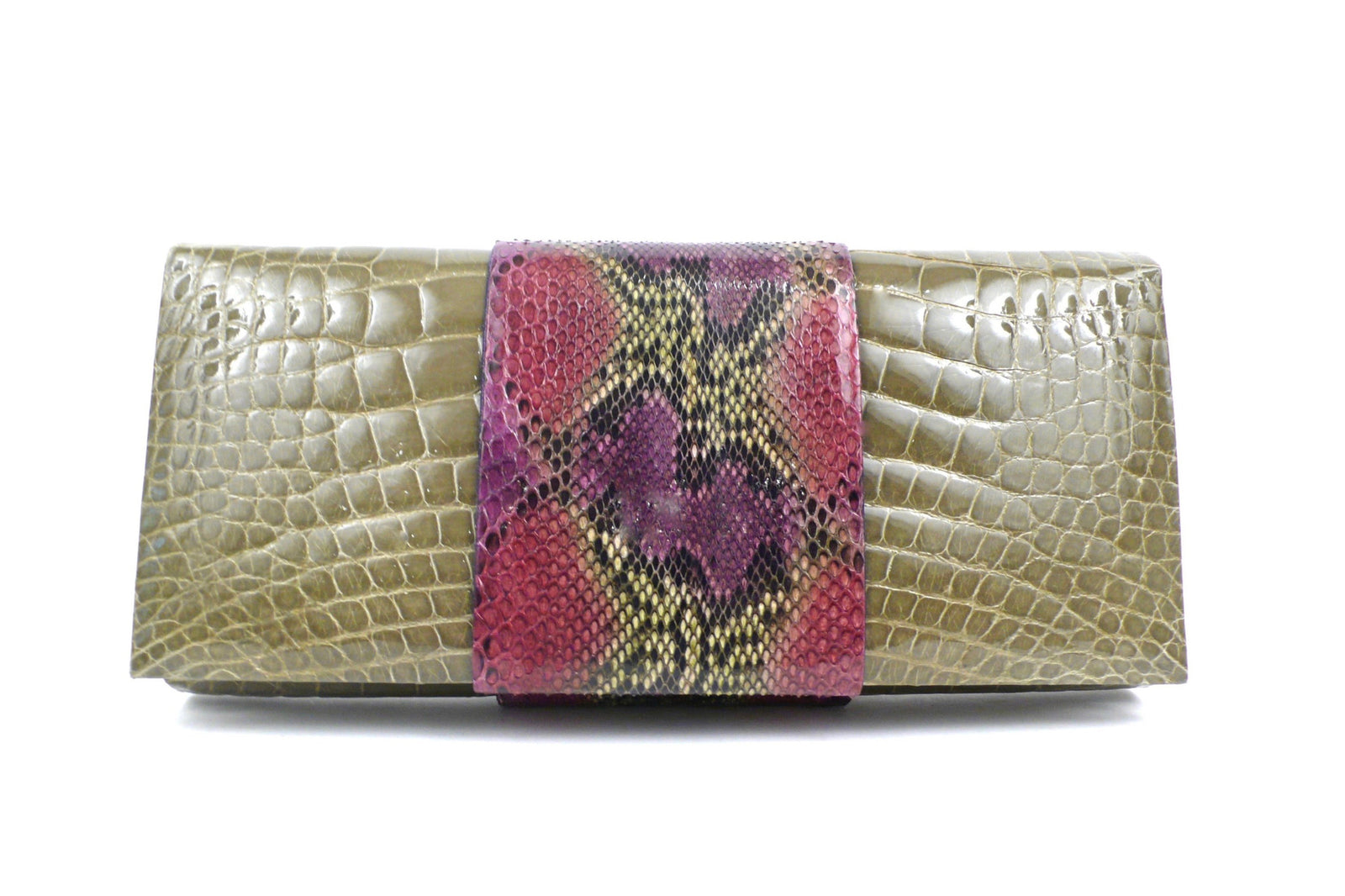 Alexandra store Knight Genuine Lizard Clutch